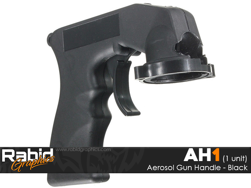 Aerosol Gun Handle - Black