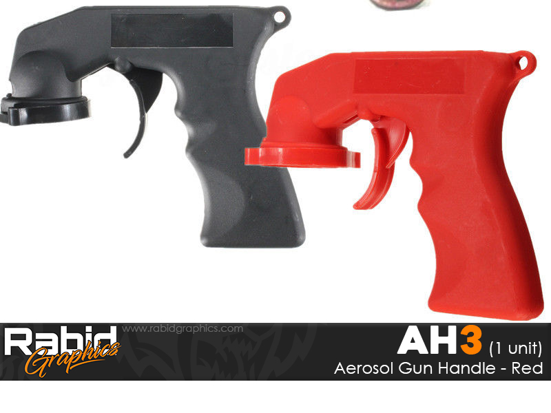 Aerosol Gun Handle - Red