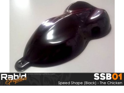 Speed Shape (Black) - "The Chicken"