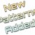 New Patterns added 17th February 2021