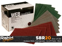 Indasa Web Handpads - Red