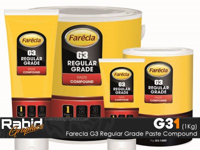 Farecla G3 Regular Grade Paste Compound (1 Kilo)