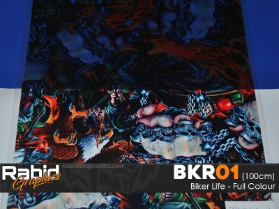 Biker Life - Full Colour (100cm)