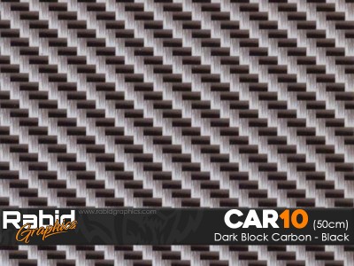 Dark Block Carbon - Black (50cm)