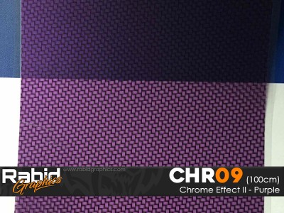 Chrome Effect II - Purple (100cm)
