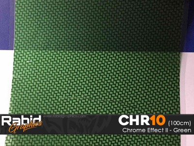 Chrome Effect II - Green (100cm)
