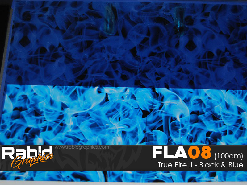 True Fire II - Black & Blue (100cm)