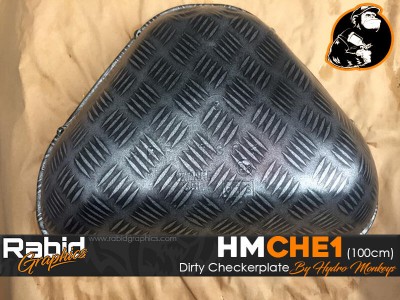 Dirty Checkerplate (100cm)