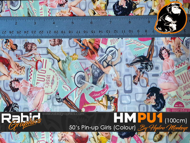 50's Pin-up Girls (Colour) (100cm)