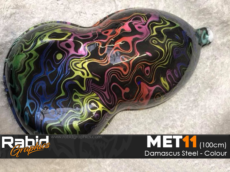 Damascus Steel - Colour (100cm)