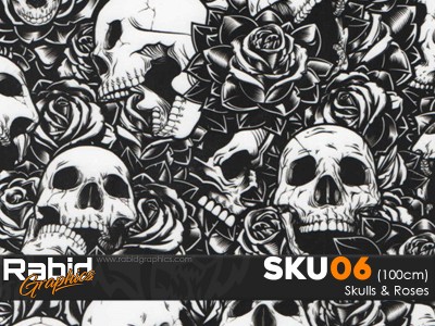Skulls & Roses (100cm)