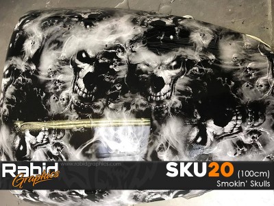 Smokin' Skulls (100cm)