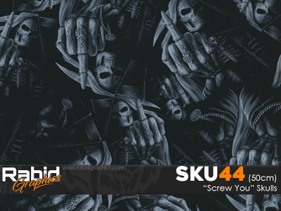 Screw You Skulls (50cm)