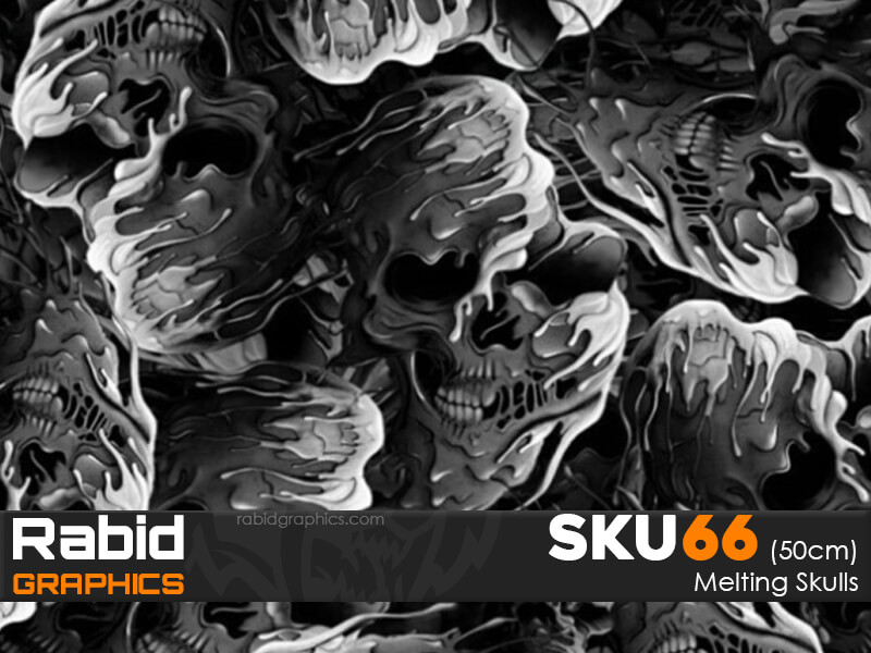Melting Skulls (50cm)