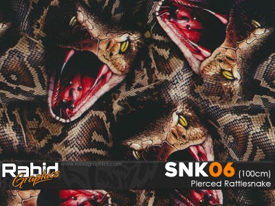Pierced Rattlesnake (100cm)
