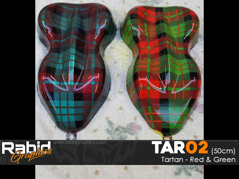 Tartan - Red and Green (50cm)