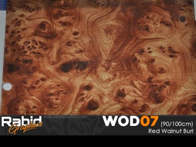 Red Walnut Burl (90cm)
