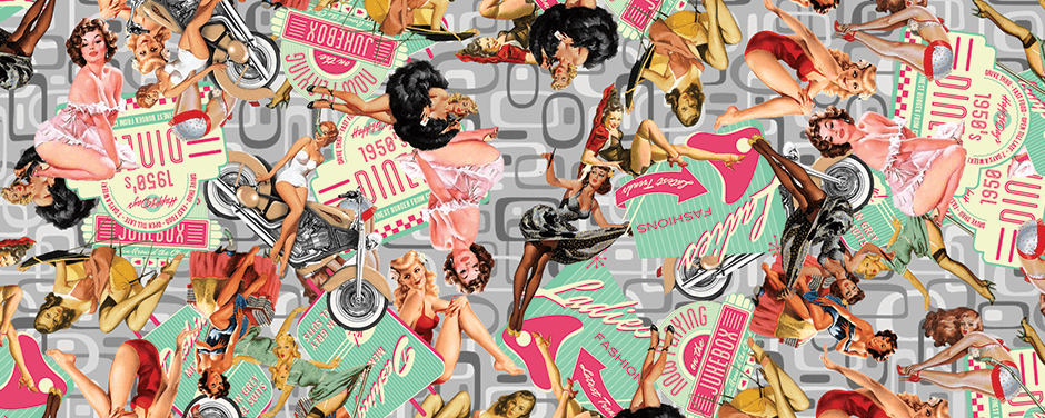 50's Pin-Up Girls By Hydro Monkeys