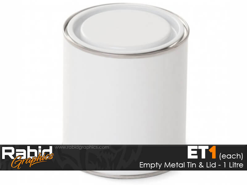 1L Empty Tin & Lid