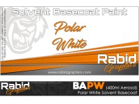 Polar White Solvent Basecoat Aerosol (400ml)