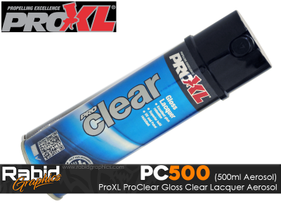 ProXL ProClear Gloss Lacquer Aerosol (500ml)