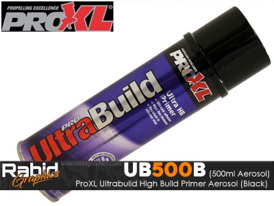 ProXL Ultra Build Primer Aerosol - Black (500ml)
