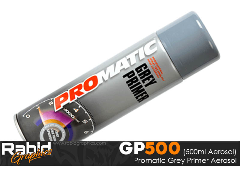 ProMATIC Aerosol Grey Primer (500ml)