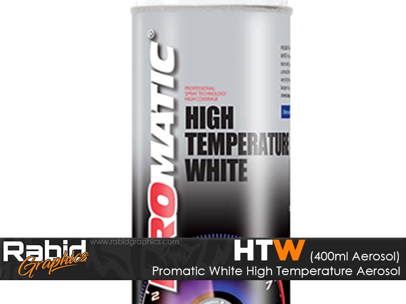 Promatic High Temperature Aerosol - White (400ml)