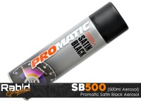 ProMATIC Aerosol Satin Black (500ml)