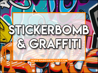 Stickerbombs, Graffiti & Toons